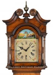 Smith's Grandmother clock with rockingship dial. 223328.