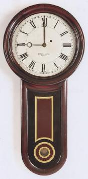 E. Howard & Co., Boston, MA. Model No. 11. Keyhole wall clock. 12 inch dial. NN-48.