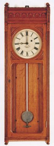 E. Howard & Co. Model No. 58-8. A weight driven wall clock. TT-188.