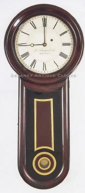 E. Howard & Co., Boston, MA. Model No. 11. Wall clock. Keyhole. TT-80.