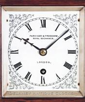 Parkinson & Frodsham Royal Exchange, London. A small English mantel clock dial. UU-19.