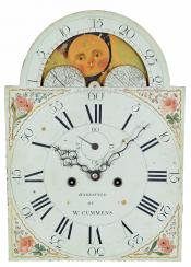 William Cummens clock dial. 223270. Delaney Clocks.