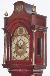 Stephen Henry. Tall case clock. SS-129.