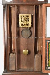 Heman Clark of Plymouth, Connecticut Pillar and Scroll mantel clock movement. ZZ-67.