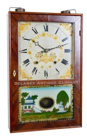 Eli Terry & Sons Box Clock. DDD-29. Delaney Antique Clocks.