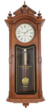 E. Howard & Co. A “Special case Like No. 60.” 223323. Delaney Antique Clocks.