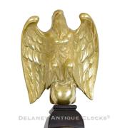 Waltham wall timepiece or banjo clock eagle finial. 224025.