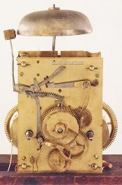 Joseph Loring Sterling, MA Clock movement. MM-121.