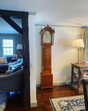 Richardson Miner tall clock made in Stratford, Connecticut, circa 1785. 218002