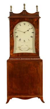 Aaron Willard of Boston. A Massachusetts shelf clock. DDD-11. Delaney Antique Clocks.