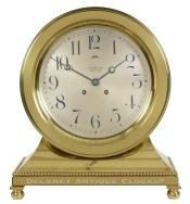 A 8.5-inch Chelsea Library Clock retailed by Tiffany & Co. House strike. 224141.