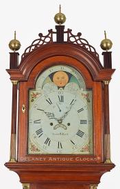 Simon Willard tall clock. YY-1.