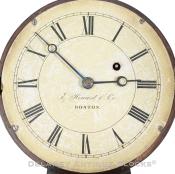 E. Howard paper clock dial. 224153.