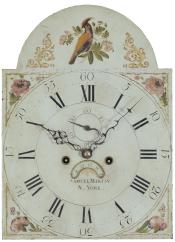 Samuel Martin of New York. Clock dial. TT-55. Delaney Antique Clocks.