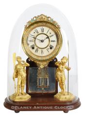 Ansonia Clock Co. Crystal Place mantel clock. 223263.