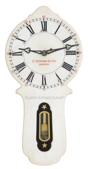 E. Howard Clock Company Marble Dial Clock Model No. 28. EEE-50.