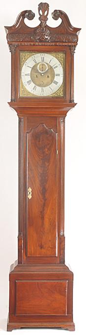 John Reilly of Dublin, Ireland. An Irish Chippendale tall clock. 215076.