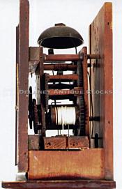  Jonathan Winslow wooden geared dwarf clock movement. UU-106