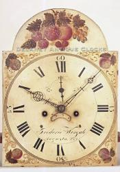 Frederick Wingate clock dial number 119. UU-56. Delaney Antique Clocks.