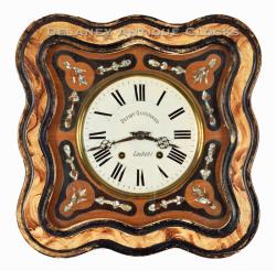 Morez Picture Frame Clock. Petiot Guichard Louhans, France. 2082.