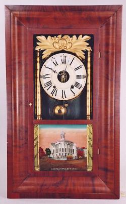 Hills, Goodrich & Co., of Plainville, Connecticut. Mantel or shelf clock. 211043.