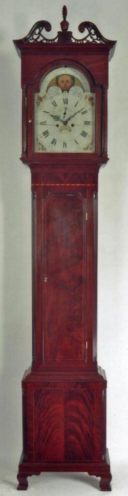 Thompson & Elliot of Baltimore, Maryland. A tall case clock.