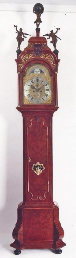 Antony Janszen. A Dutch tall clock made in Amsterdam.