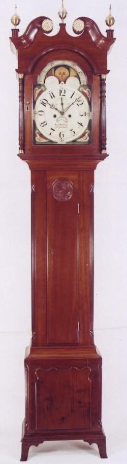 Samuel Solliday of Doylestown, Pennsylvania. Tall clock.