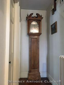 Levi & Able Hutch Tall clock made in Concord, New Hampshire circa 1785.