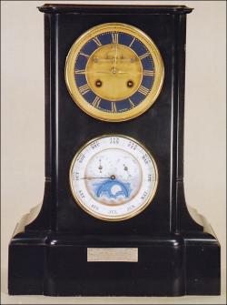 Perpetual Calendar Clock of French manufacture.