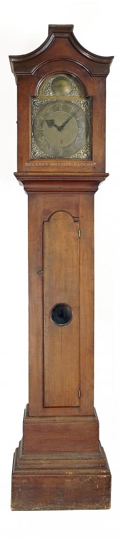 Captain Jabez Fitch of Windham, Connecticut. Tall clock. NN-107.