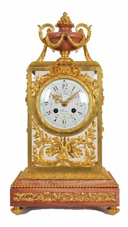 A Napoleon III mantel clock by Emile Colin & Cie, Paris circa 1870. 222039.