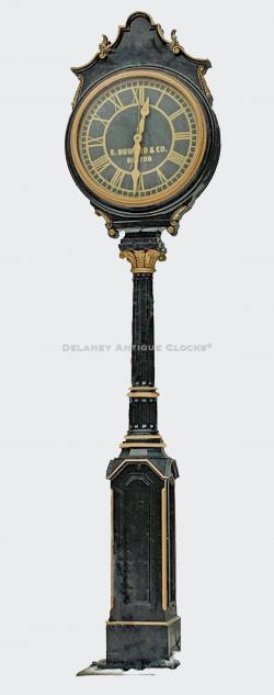 E. Howard & Co. Boston Street Clock. Model No 50. Similar to this photo. 216019