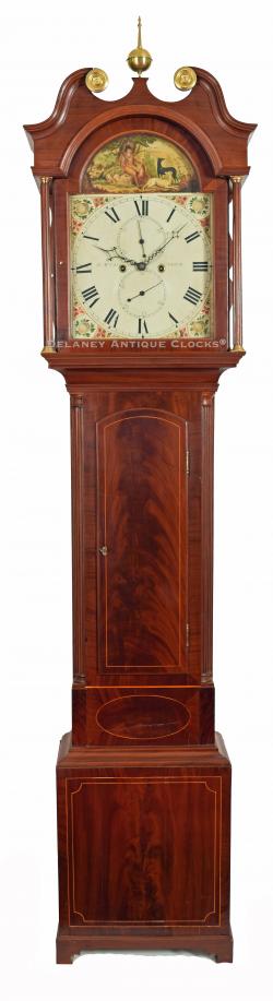 John McCall of DalKeith, Midlothian, Scotland. Tall case clock. 212084