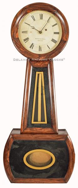 Howard & Davis Model No. 2. A wall timepiece or banjo clock. AAA-4