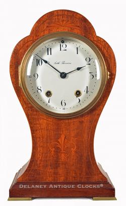 Seth Thomas. This inlaid mahogany case mantel clock is called the Florence. 221133.