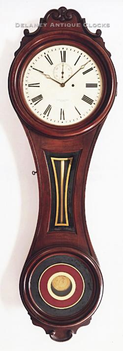 E. Howard & Co. Model No. 6. Wall Regulator Figure 8. Watchman's Bank & Public Office Clock." Boston, MA. UU-21.