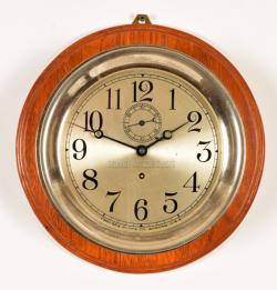 Chelsea Marine Clock. 12.75 inches in diameter. 23125.