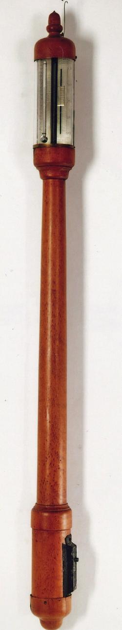 Charles Wilder, of Peterborough, New Hampshire. An American made stick barometer. 213122.