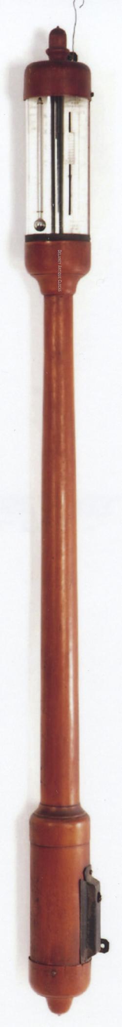 Charles Wilder of Peterborough, New Hampshire. A stick barometer. The baseball bat. 215068.