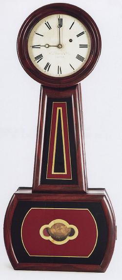 E. Howard & Co. Model No. 4. Wall or banjo clock. Boston, Mass. 214041.