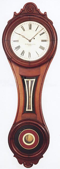 E. Howard & Co., of Boston, Massachusetts. The Model No. 7, "School, Office, and Bank Clocks." Ordered by D. O. L. Warlock in St John, New Brunswick on 3/27/1877. 214148.