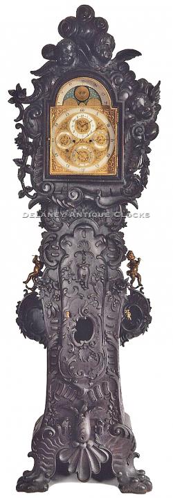 Ferdinand Keller of Philadelphia, Pennsylvania. A striking tall case clock. 215013.