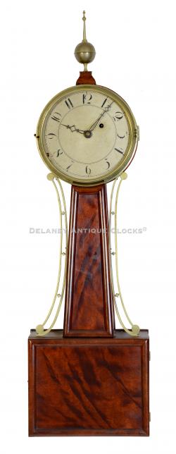 An unsigned Massachusetts Timepiece made circa 1830. 221159.