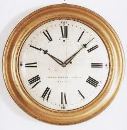 Stephenson, Howard & Davis of Boston, Massachusetts. A gallery wall clock. TT-114.