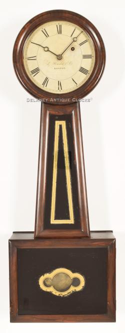 E. Howard & Company Model No. 5-Square bottom wall timepiece or “Banjo clock.” ZZ-29.