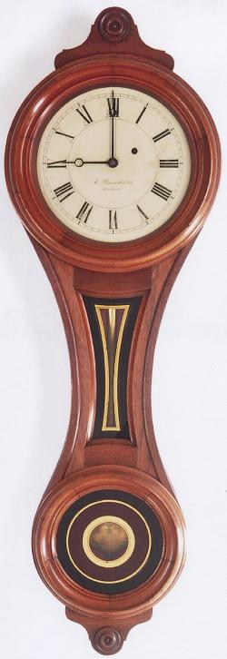 E. Howard & Co., Boston, MA. Model No. 9. “House and Counting-Room Clocks.” Figure 8 wall clock. 214122D.