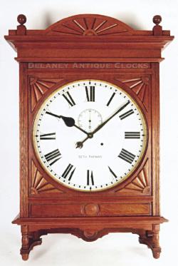 Seth Thomas Lobby wall clock. 30-day - 18 inch dial. UU-101.