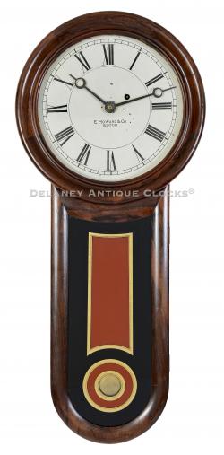 E. Howard & Co., Boston, Massachusetts. Model Number 11 Keyhole. A wall timepiece. 223129.