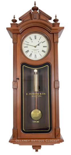 E. Howard & Co. The Number 60 Special wall clock advertising J. M. BATCHELDER's SEPTEMBER 3, 1872 Patent. 223323.